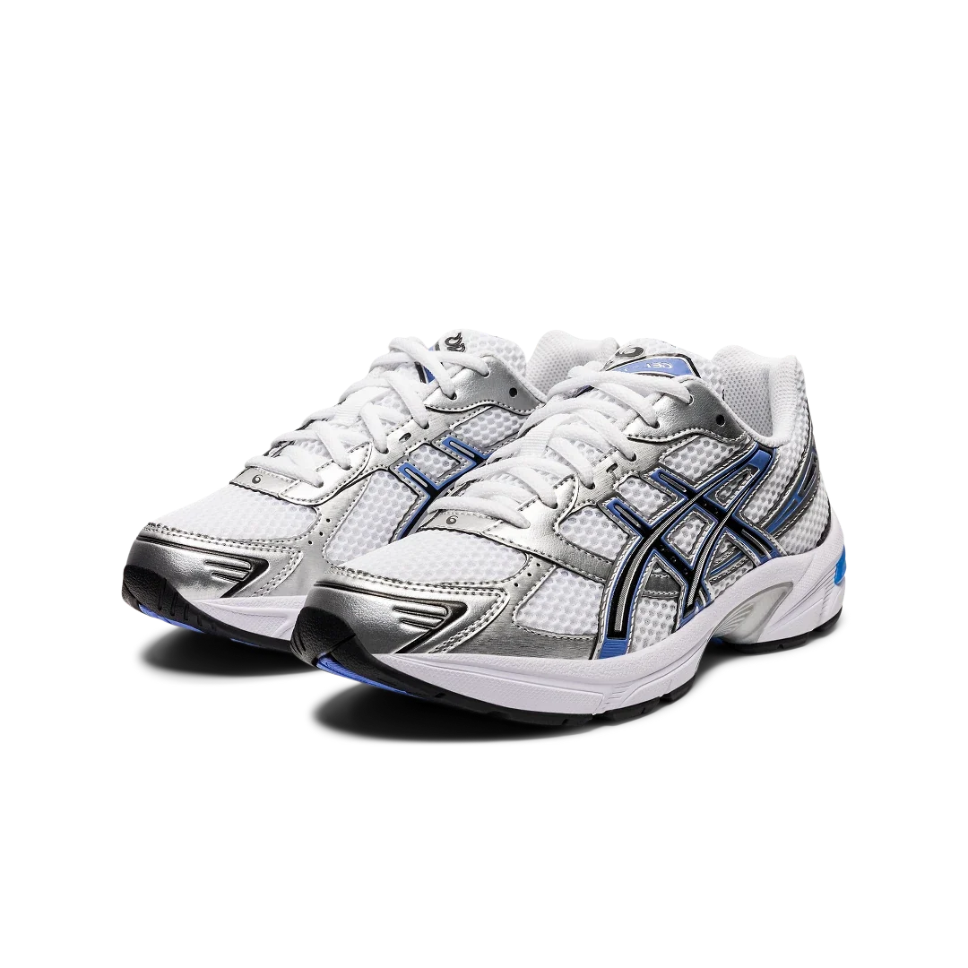 Overkicks - ASICS Gel-1130 White Periwinkle Blue (Womens) (1202A164-105) - vista trasera