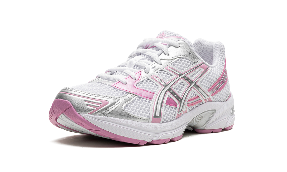 Overkicks - ASICS Gel-1130 White Pure Silver Pink (Womens) (1202A507-100) - vista superior
