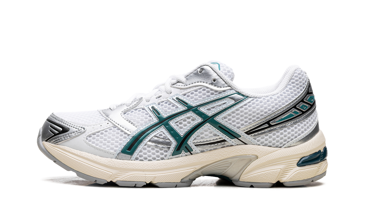 Overkicks - ASICS Gel-1130 White Rainy Lake (1203A609-100) - vista lateral