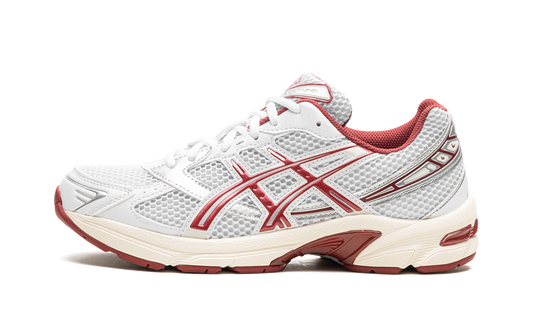 Overkicks - ASICS Gel-1130 White Red Dahlia (Womens) (1202A518-100) - vista lateral