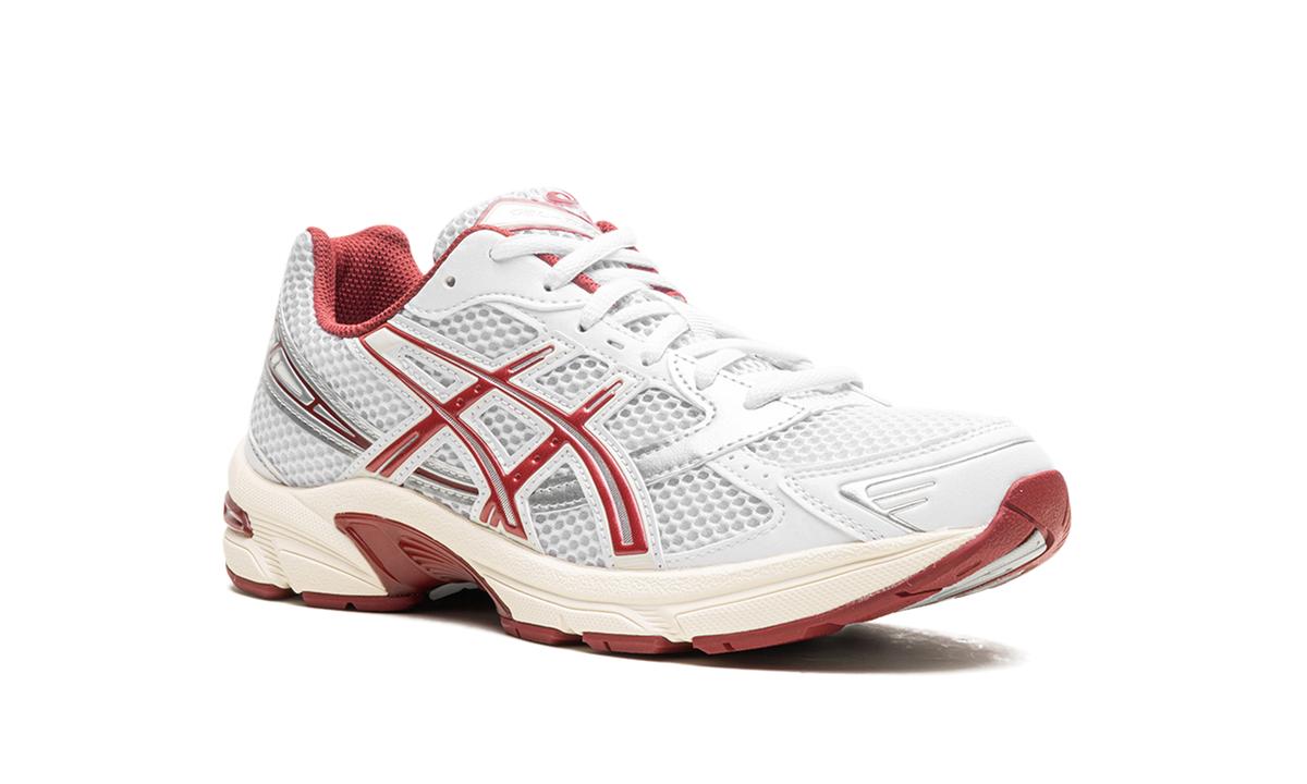 Overkicks - ASICS Gel-1130 White Red Dahlia (Womens) (1202A518-100) - detalle lateral interior