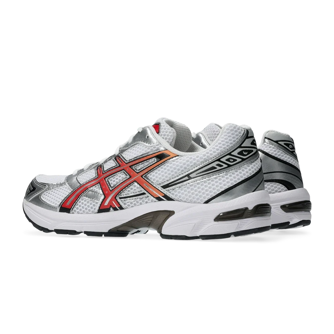Overkicks - ASICS Gel-1130 White Red Snapper (1203A609-111) - par completo