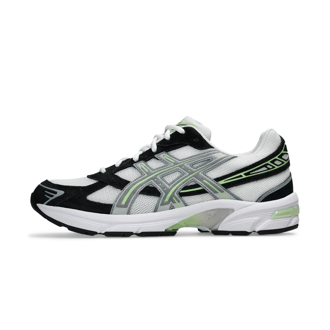 Overkicks - ASICS Gel-1130 White Sheet Rock Green (1203A637-100) - vista lateral