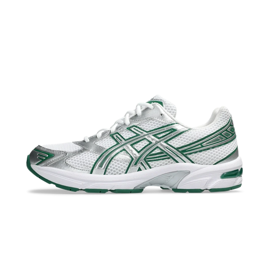 Overkicks - ASICS Gel-1130 White Silver Green (1203A701-100) - vista lateral