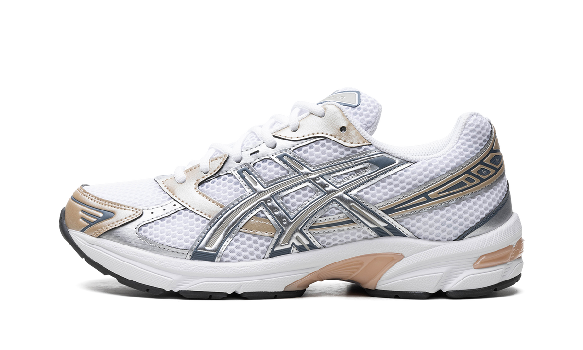 Overkicks - ASICS Gel-1130 White Wood Crepe (1201A256-117) - vista lateral