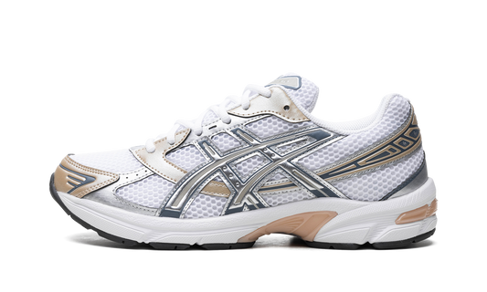 Overkicks - ASICS Gel-1130 White Wood Crepe (1201A256-117) - vista lateral