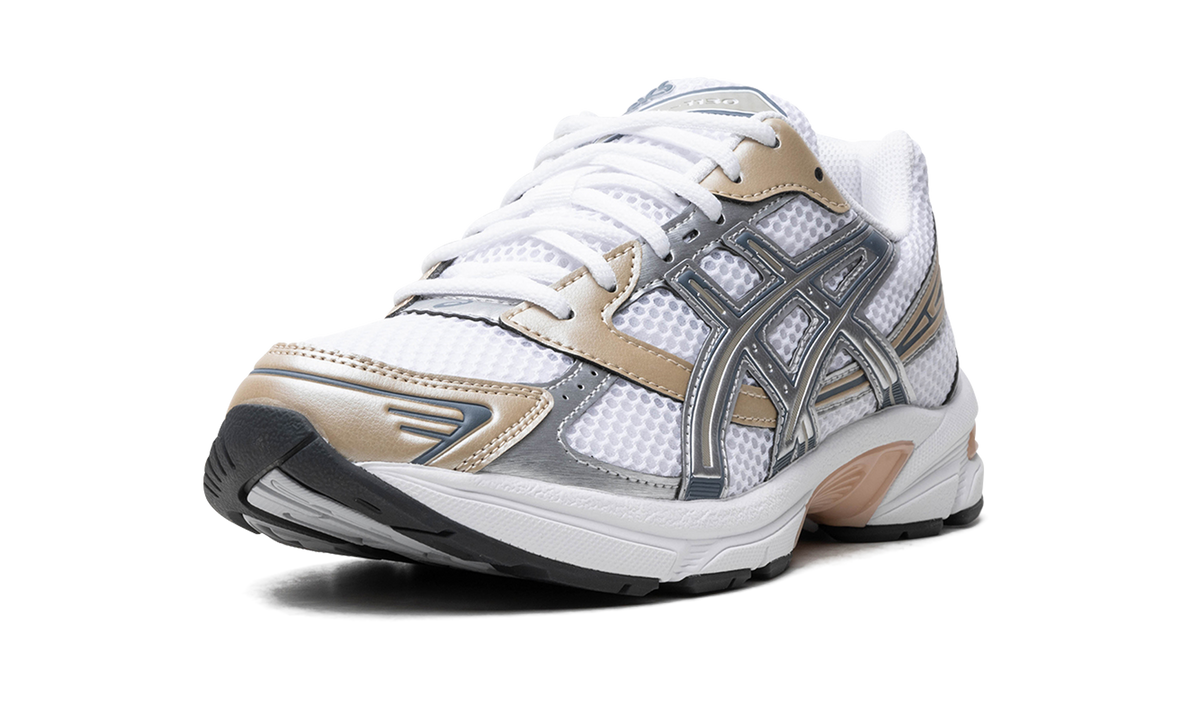 Overkicks - ASICS Gel-1130 White Wood Crepe (1201A256-117) - detalle suela