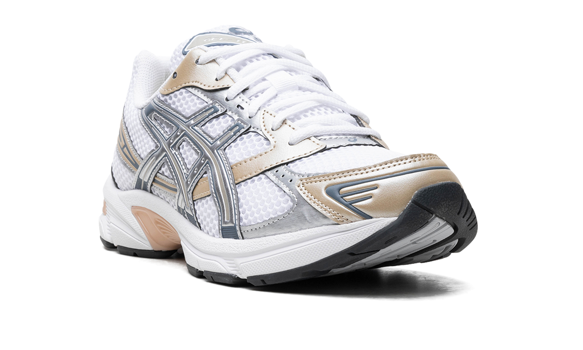 Overkicks - ASICS Gel-1130 White Wood Crepe (1201A256-117) - detalle lateral interior