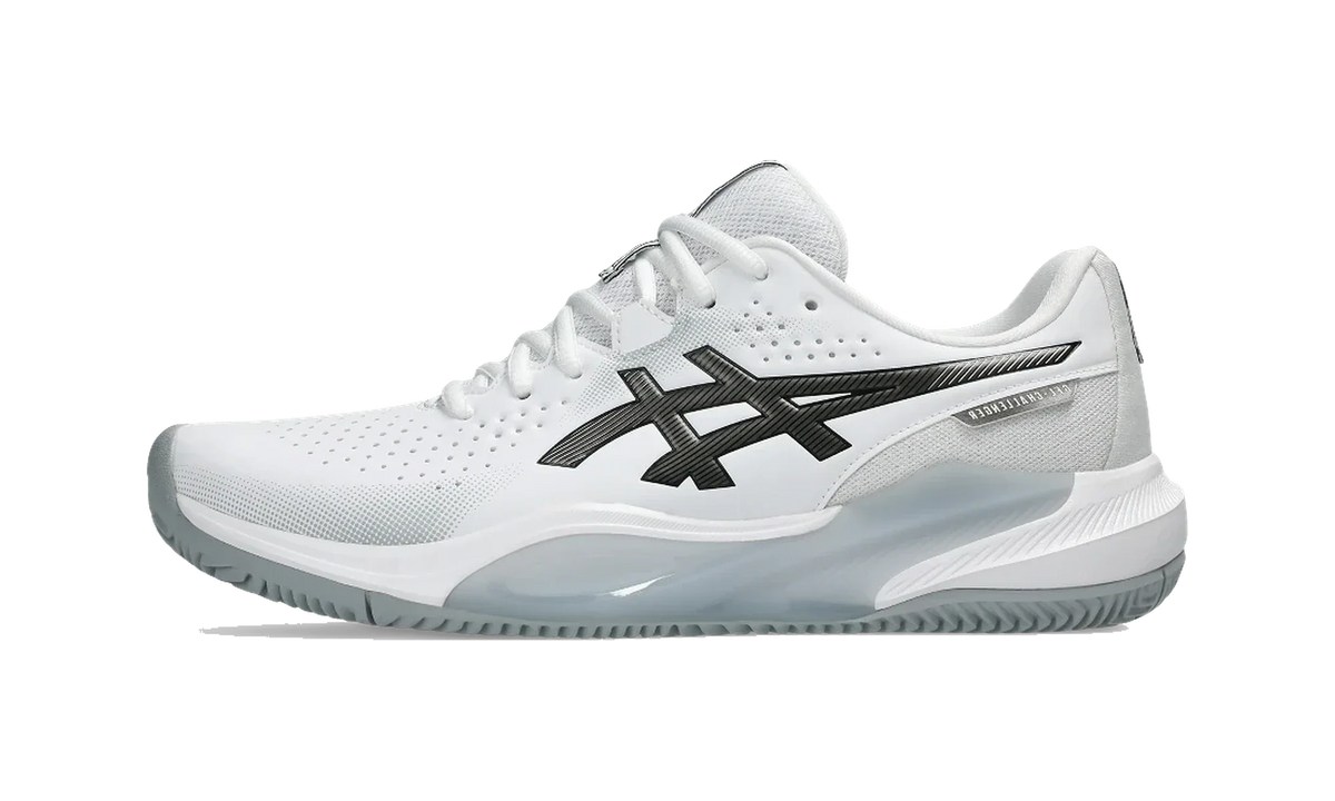 Overkicks - ASICS Gel-Challenger 15 Clay White Gunmetal (1041A508-101) - vista lateral