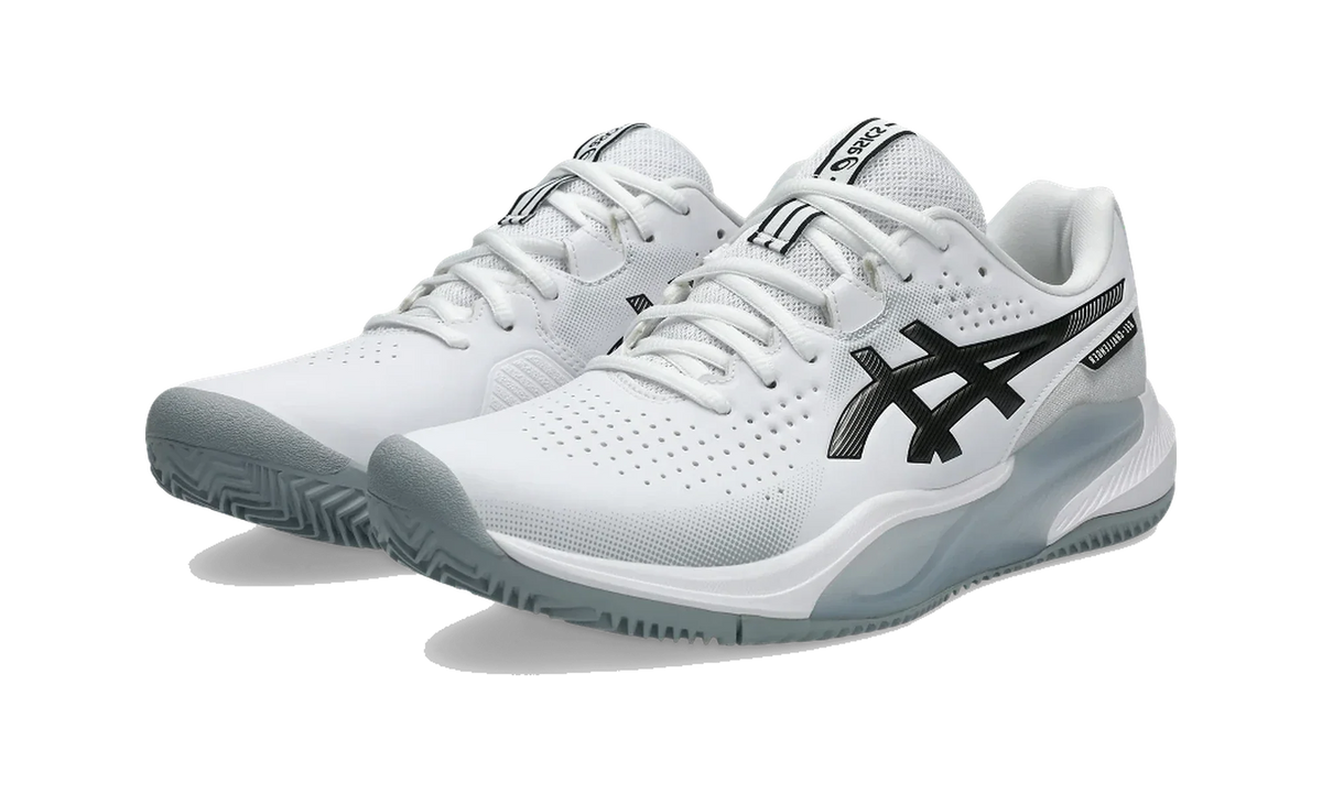 Overkicks - ASICS Gel-Challenger 15 Clay White Gunmetal (1041A508-101) - vista trasera