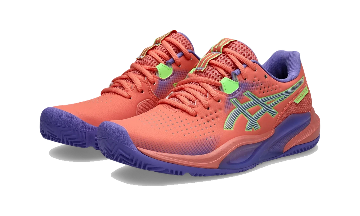 Overkicks - ASICS Gel-Challenger 15 Padel Guava Amethyst (Womens) (1042A296-700) - vista trasera