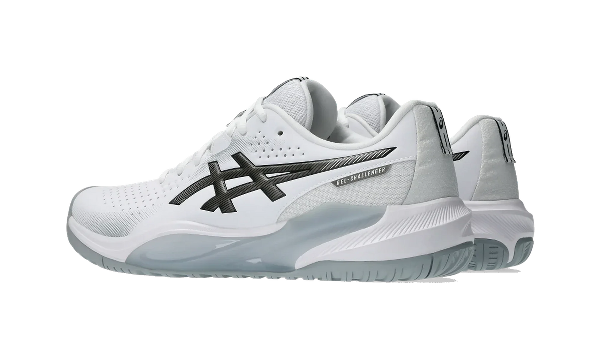 Overkicks - ASICS Gel-Challenger 15 White Gunmetal (1041A510-101) - par completo