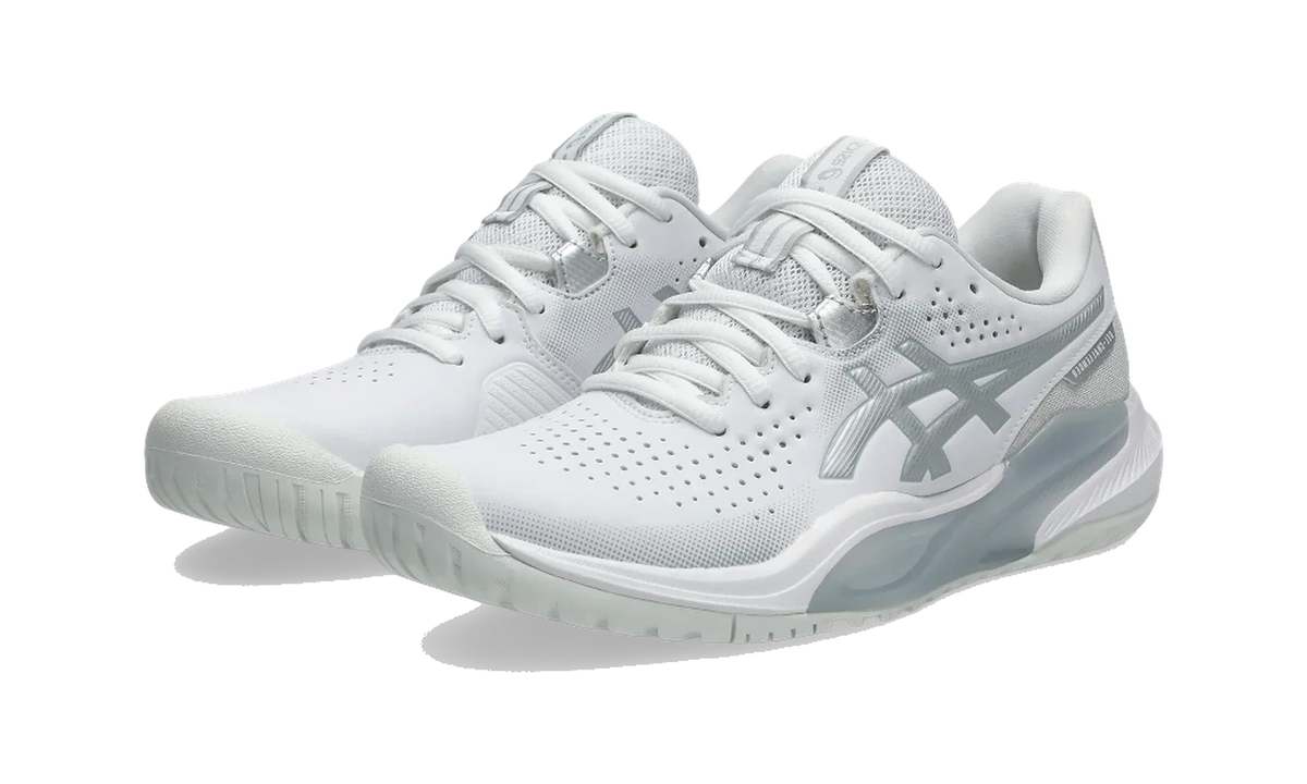 Overkicks - ASICS Gel-Challenger 15 White Pure Silver (Womens) (1042A294-101) - vista trasera