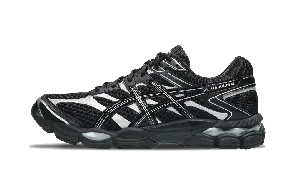 Overkicks - ASICS Gel-Cumulus 16 Black Pure Silver (1203A733-002) - vista lateral