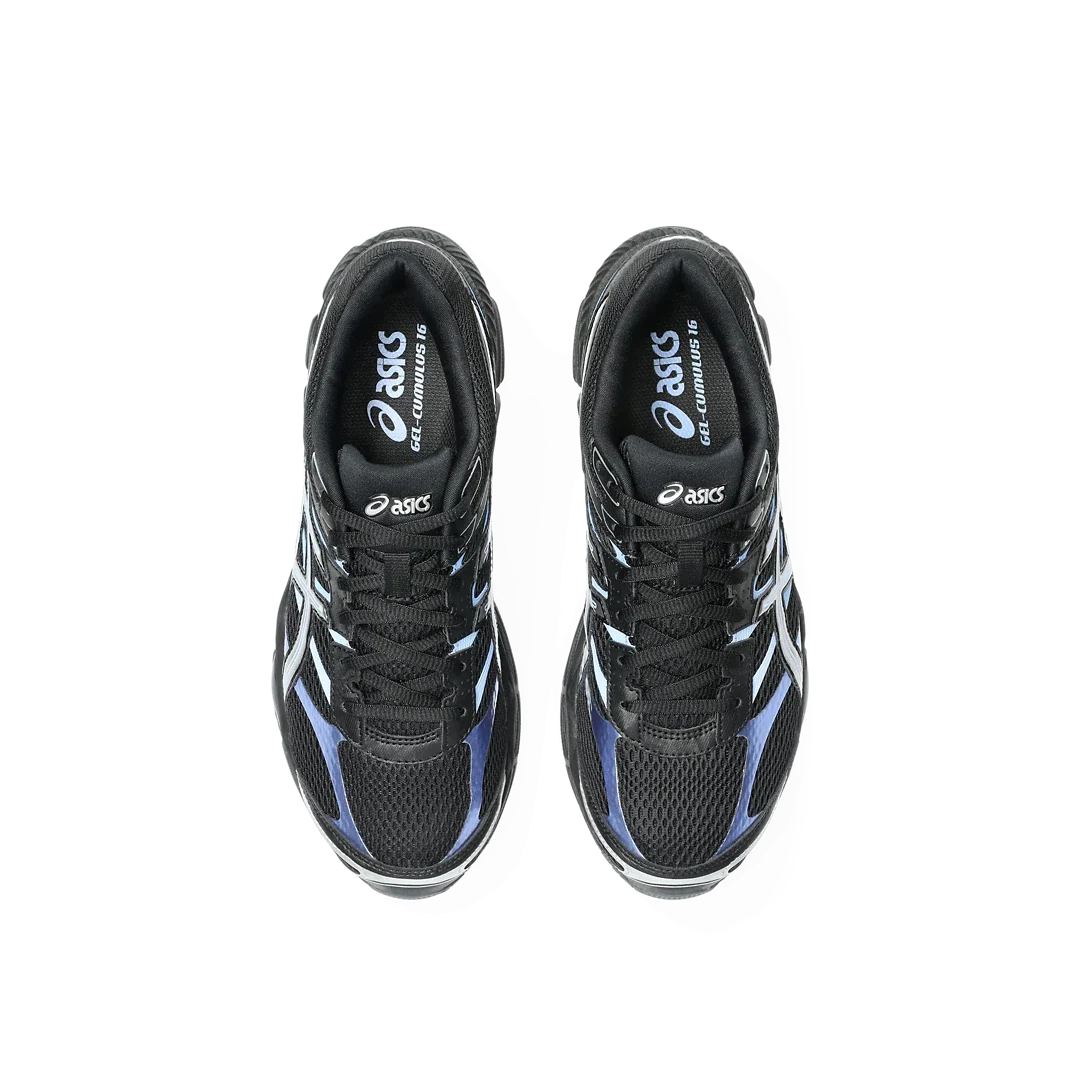 Overkicks - ASICS Gel-Cumulus 16 Black Pure Silver Blue (1203A888-001) - detalle suela