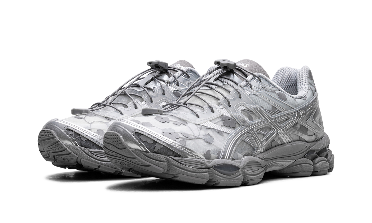 Overkicks - ASICS Gel-Cumulus 16 Cecilie Bahnsen Floral Pack Glacier Grey (1203A762-020) - vista trasera