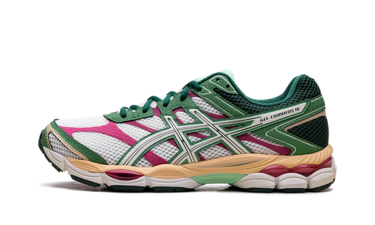 Overkicks - ASICS Gel-Cumulus 16 Green Cream Ivory (1203A763-100) - vista lateral
