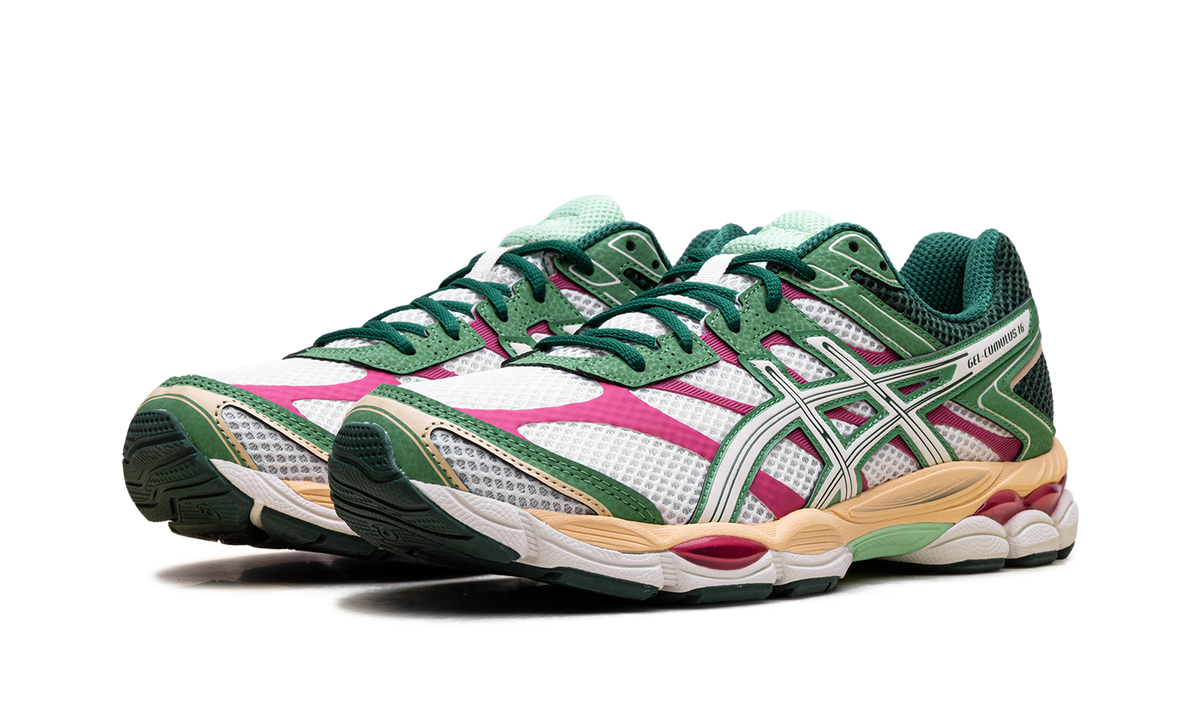Overkicks - ASICS Gel-Cumulus 16 Green Cream Ivory (1203A763-100) - vista trasera