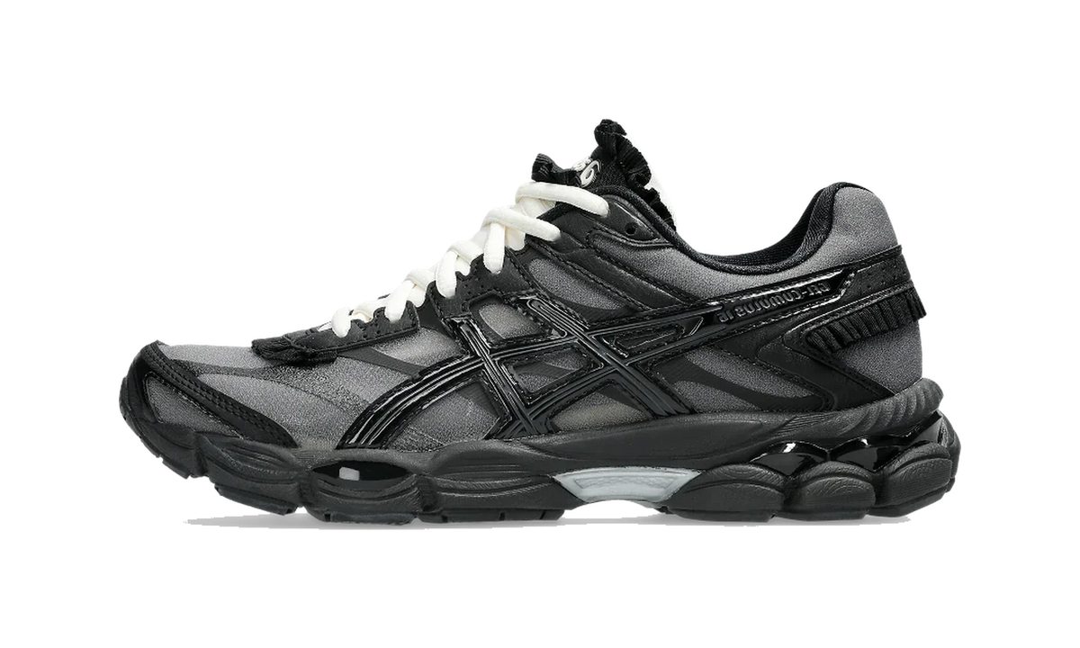 Overkicks - ASICS Gel Cumulus 16 Griff Black White (1203B038-001) - vista lateral