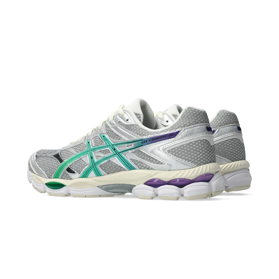 Overkicks - ASICS Gel-Cumulus 16 Tomo Summit Exclusive Cream Malachite Green (1203A990-100) - par completo
