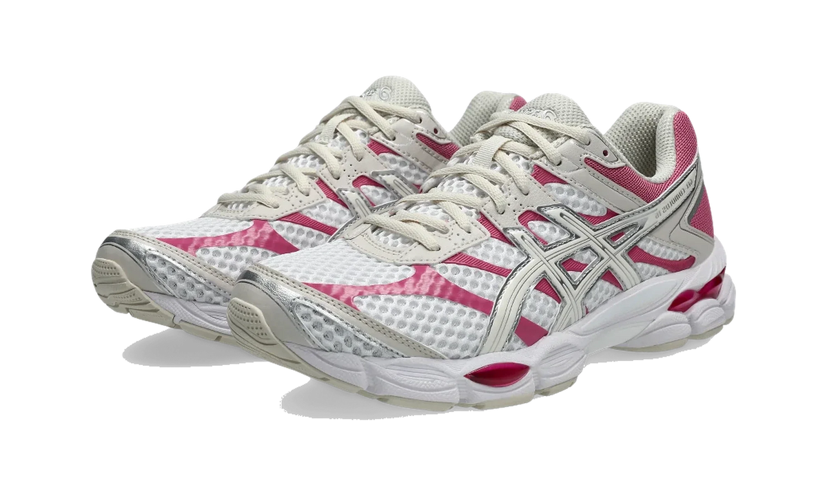 Overkicks - ASICS Gel-Cumulus 16 White Cream Pink (1203A733-108) - vista trasera