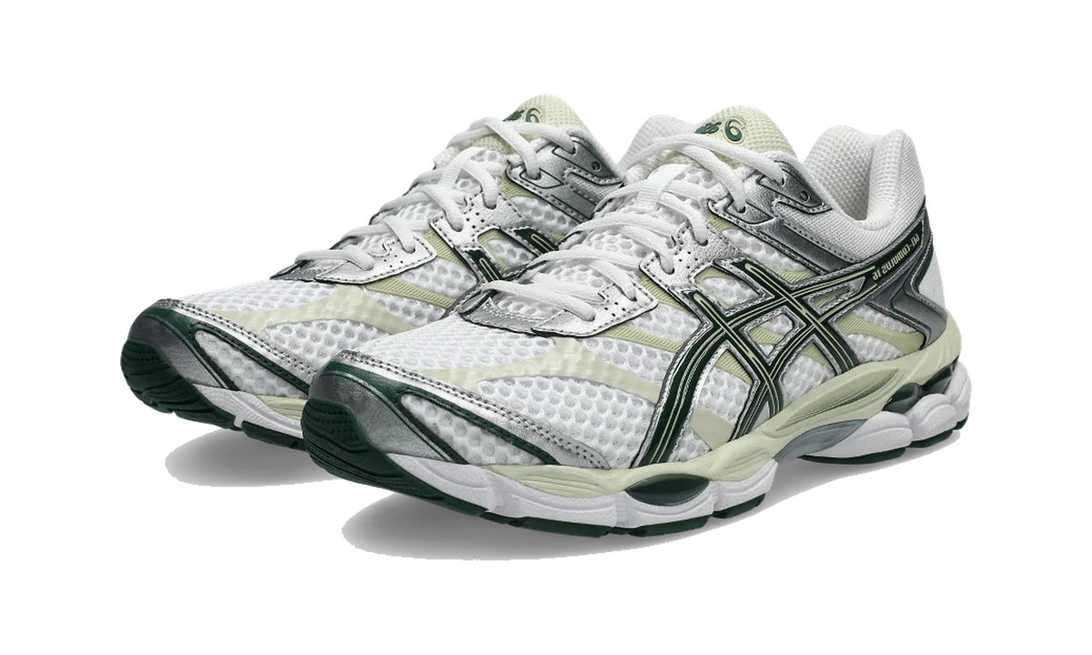 Overkicks - ASICS Gel-Cumulus 16 White Forest Night (1203A733-105) - vista trasera