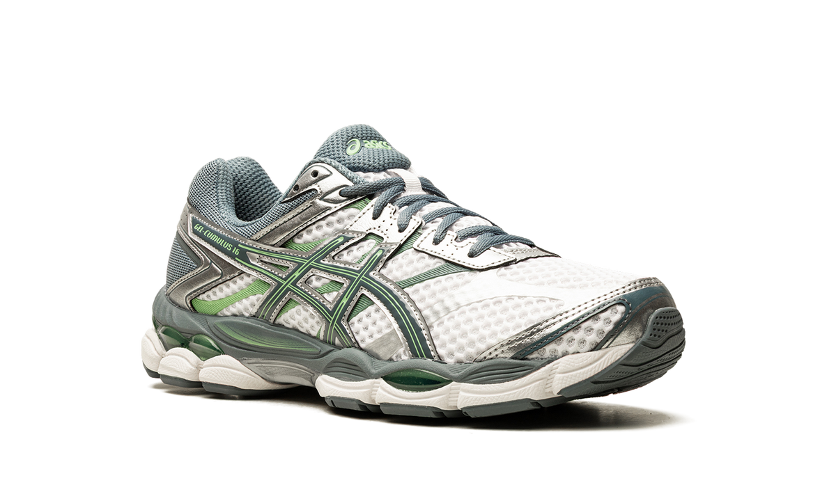 Overkicks - ASICS Gel-Cumulus 16 White Ironclad (1203A733-100) - detalle lateral interior
