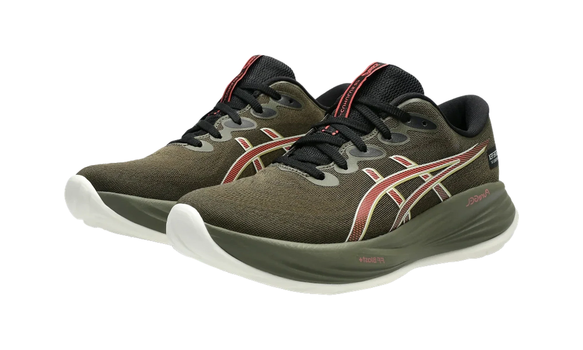 Overkicks - ASICS Gel-Cumulus 27 Gore-Tex Brown Stone Dark Pink Clay (Womens) (1012B834-200) - vista trasera
