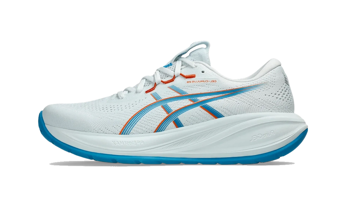 Overkicks - ASICS Gel-Cumulus 28 Arctic Blue Aegean Blue (1011C143-402) - vista lateral