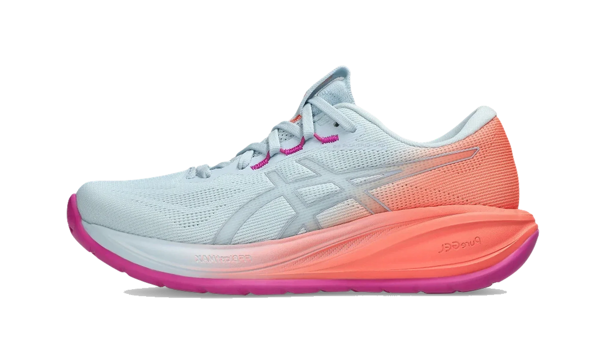 Overkicks - ASICS Gel-Cumulus 28 Sunny Sizzle (Womens) (1012B986-400) - vista lateral