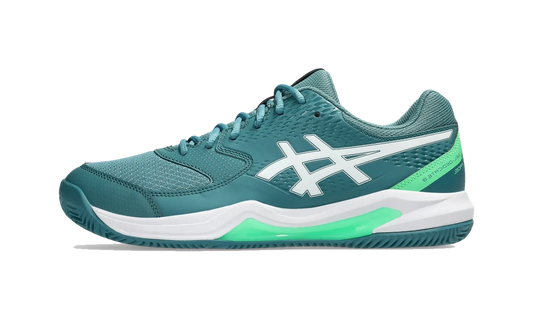 Overkicks - ASICS Gel-Dedicate 8 Padel Misty Pine White (1041A414-301) - vista lateral