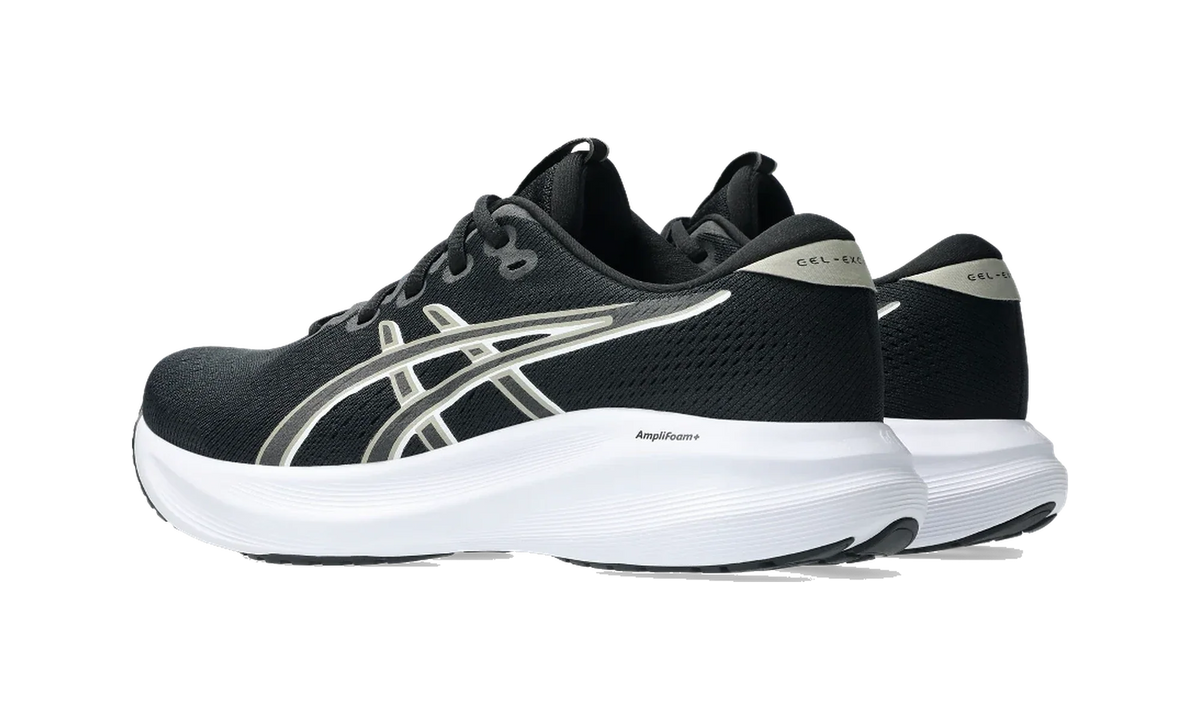 Overkicks - ASICS Gel-Excite 11 Black Meteor Grey (Womens) (1012B861-001) - par completo