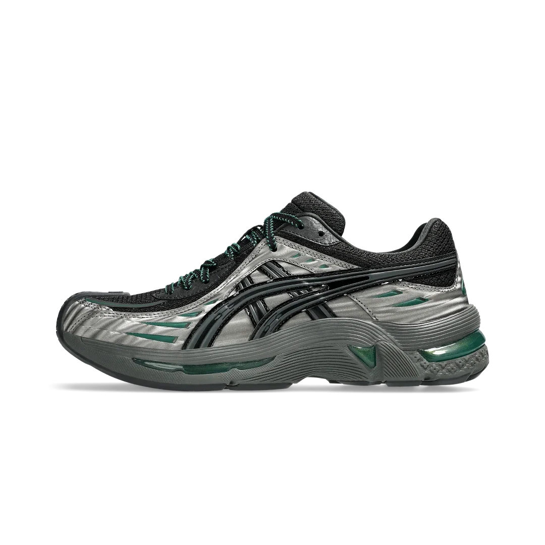 Overkicks - ASICS Gel-Flammae Kiko Kostadinov Gunmetal (Womens) (1202A508-020) - vista lateral