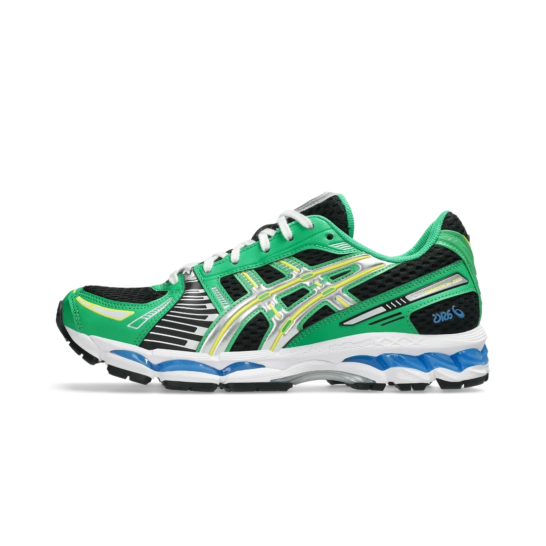 Overkicks - ASICS Gel-Kayano 12.1 Black Cilantro (1203A885-001) - vista lateral