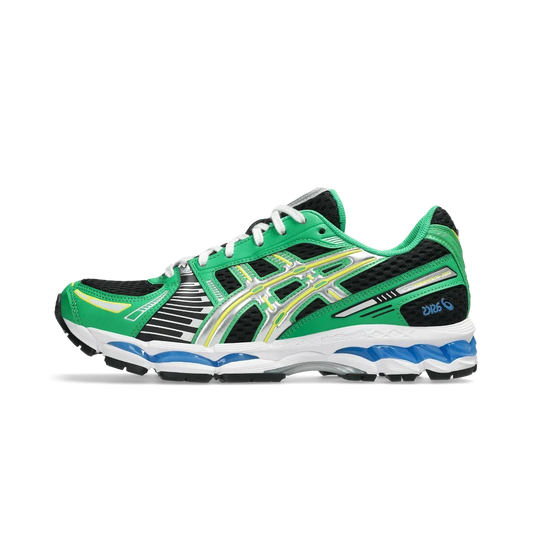 Overkicks - ASICS Gel-Kayano 12.1 Black Cilantro (1203A885-001) - vista lateral
