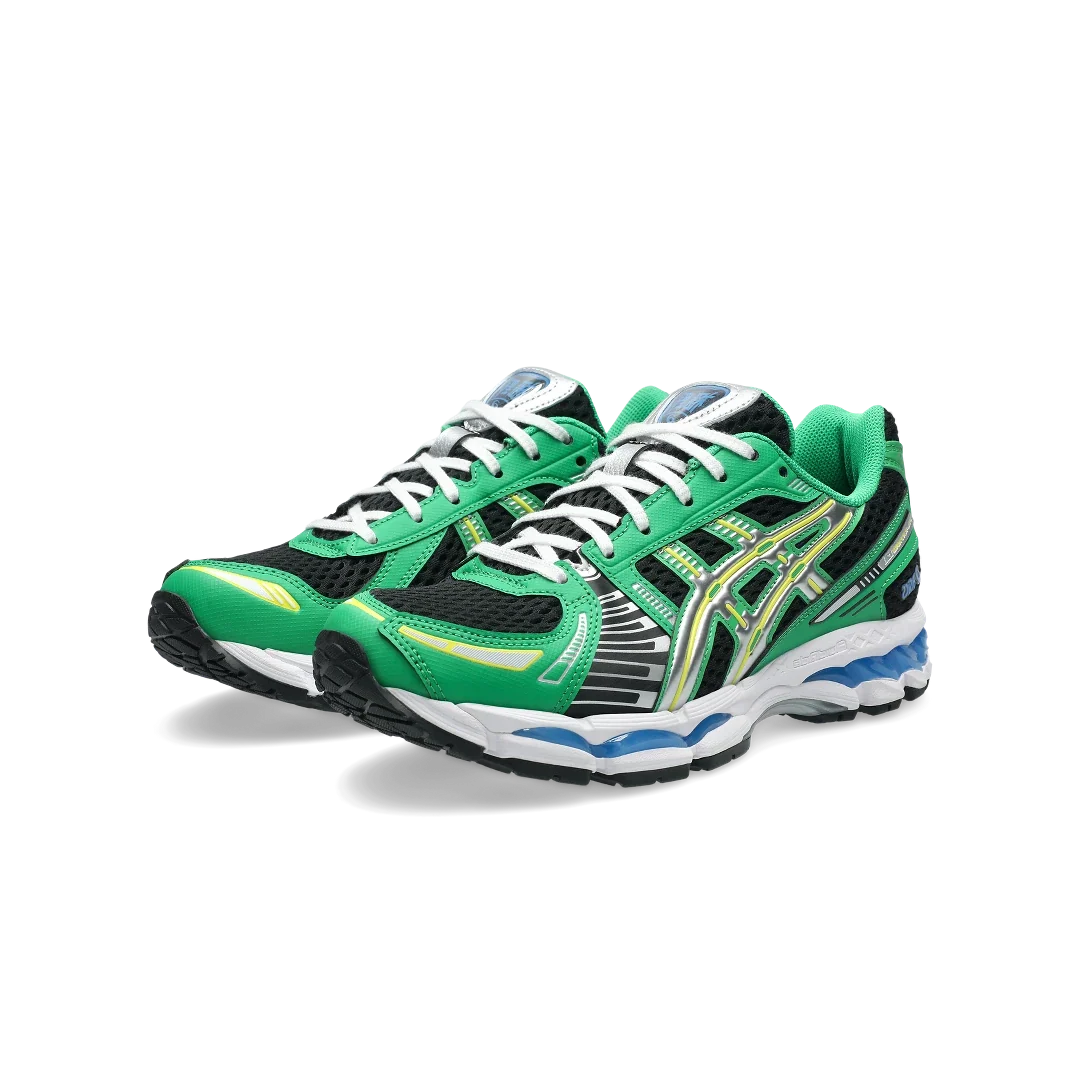 Overkicks - ASICS Gel-Kayano 12.1 Black Cilantro (1203A885-001) - vista trasera