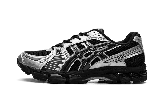 Overkicks - ASICS Gel-Kayano 12.1 Black Pure Silver (1203A759-001) - vista lateral