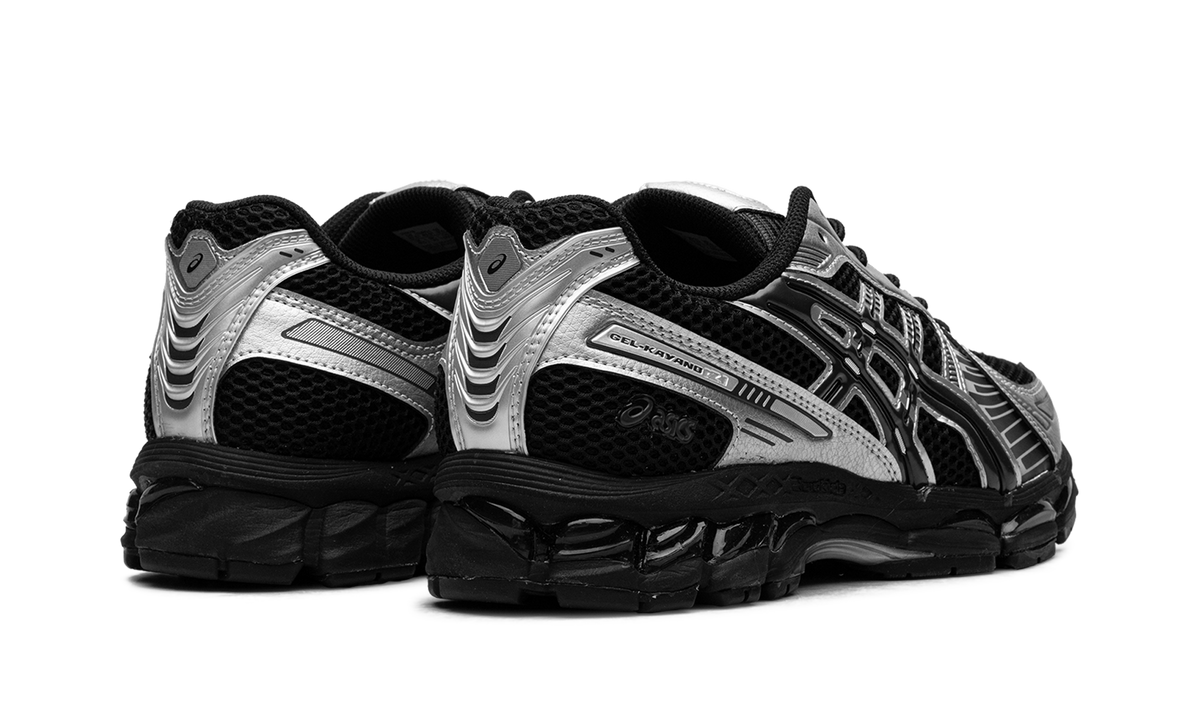 Overkicks - ASICS Gel-Kayano 12.1 Black Pure Silver (1203A759-001) - par completo