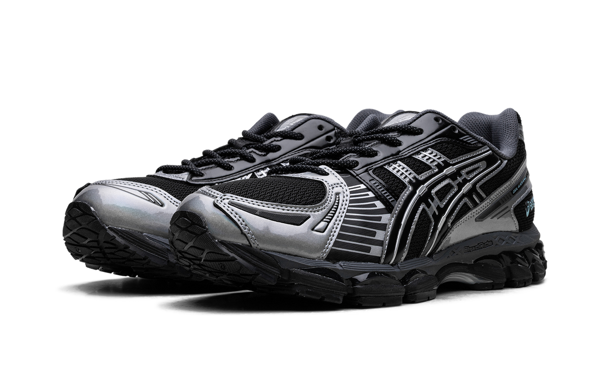 Overkicks - ASICS Gel-Kayano 12.1 Holiday Pack Black Pure Silver (1203A996-001) - vista trasera