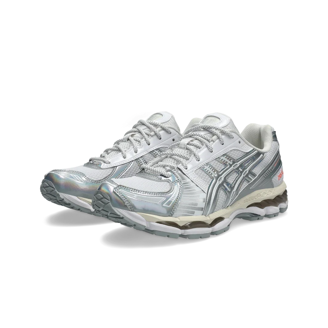 Overkicks - ASICS Gel-Kayano 12.1 Holiday Pack White Pure Silver (1203A996-100) - vista trasera