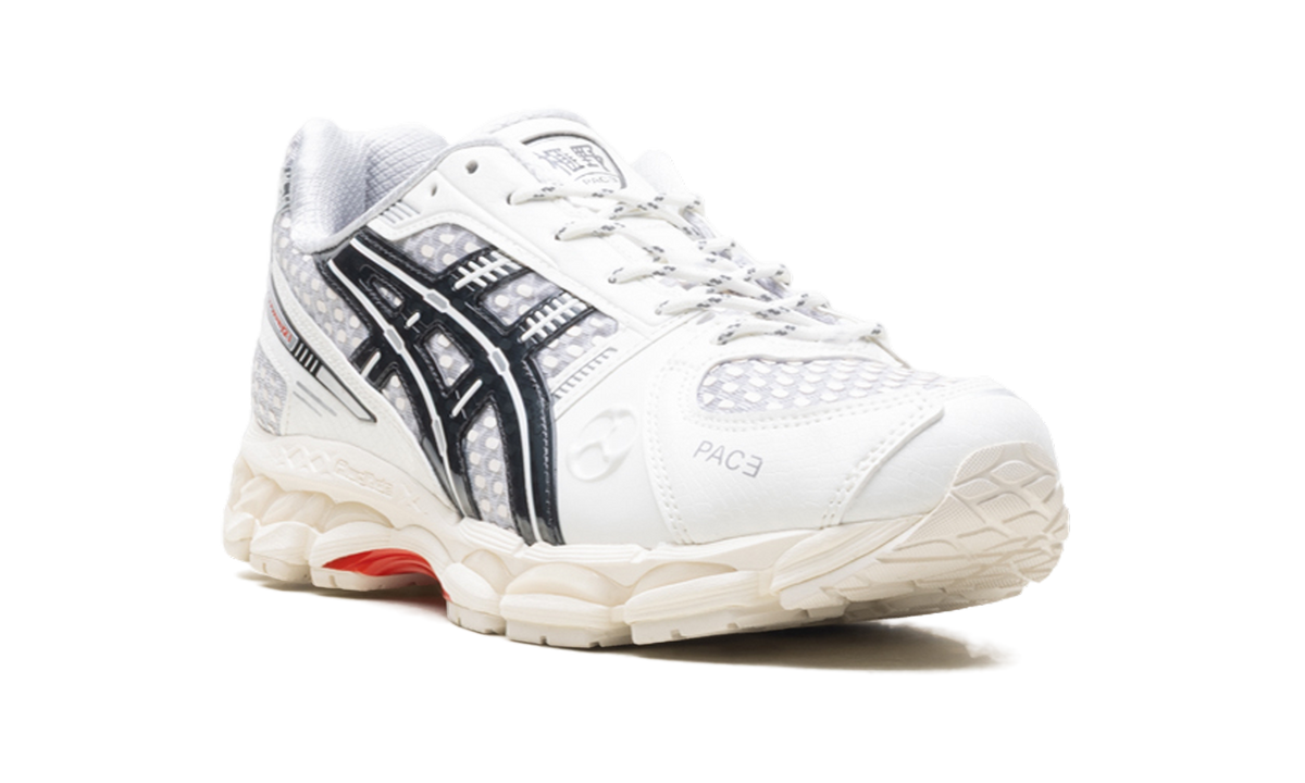Overkicks - ASICS Gel-Kayano 12.1 PACE Cream Black (1203B001-100) - detalle lateral interior
