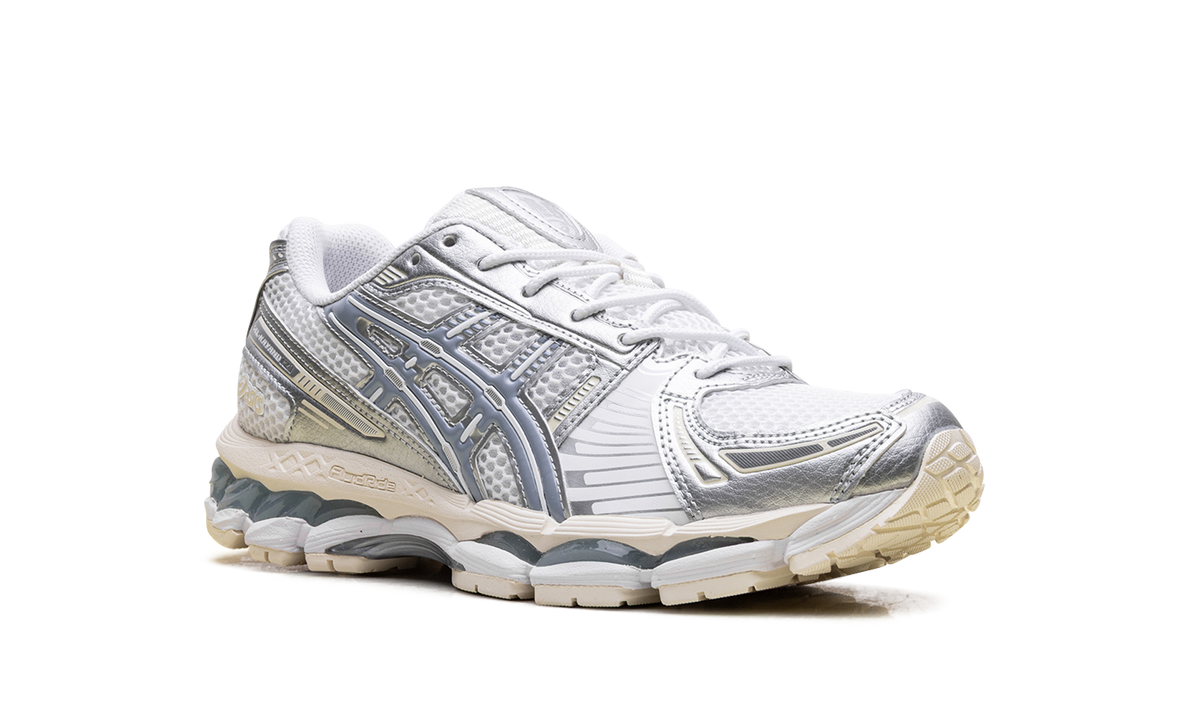 Overkicks - ASICS Gel-Kayano 12.1 Silver Ice Blue (1203A759-101) - detalle lateral interior