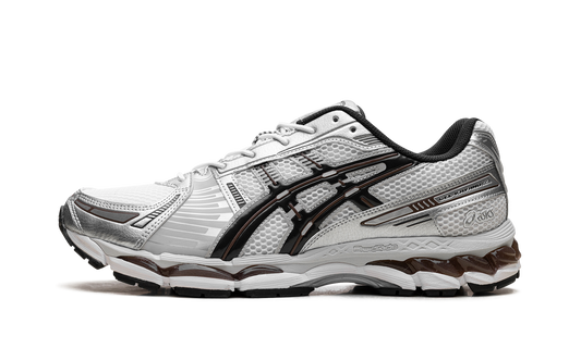 Overkicks - ASICS Gel-Kayano 12.1 White Graphite Grey Brown (1203A759-104) - vista lateral