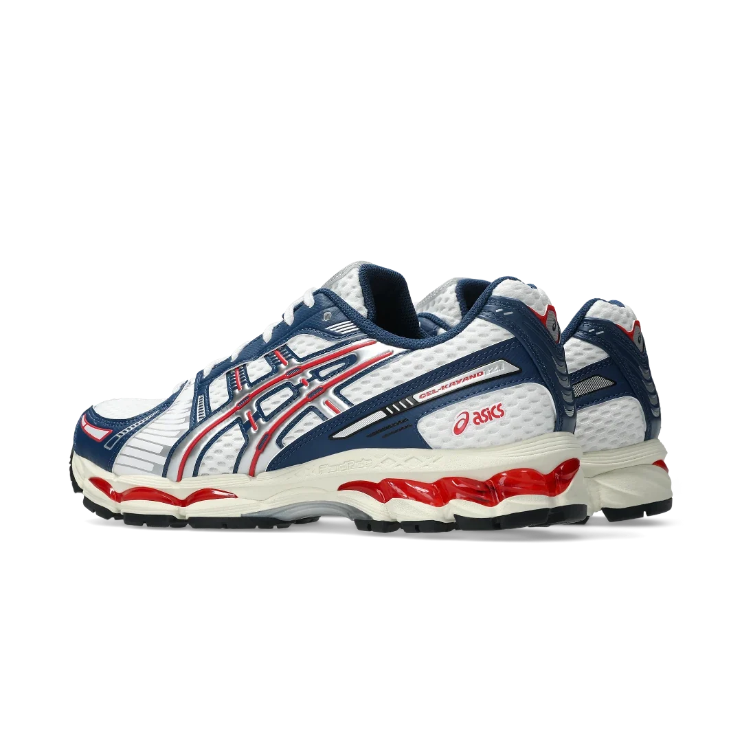 Overkicks - ASICS Gel-Kayano 12.1 White Independence Blue (1203A885-100) - par completo