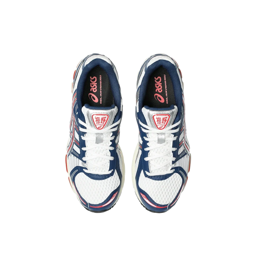 Overkicks - ASICS Gel-Kayano 12.1 White Independence Blue (1203A885-100) - detalle suela