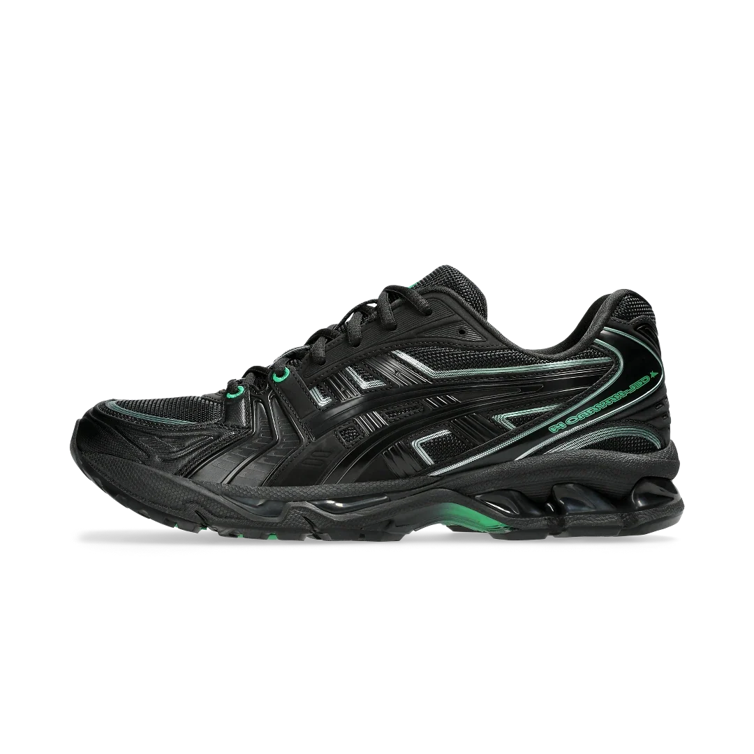 Overkicks - ASICS Gel-Kayano 14 8ON8 Black Green (1201B024-001) - vista lateral