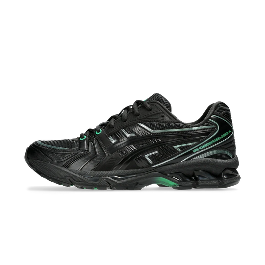 Overkicks - ASICS Gel-Kayano 14 8ON8 Black Green (1201B024-001) - vista lateral