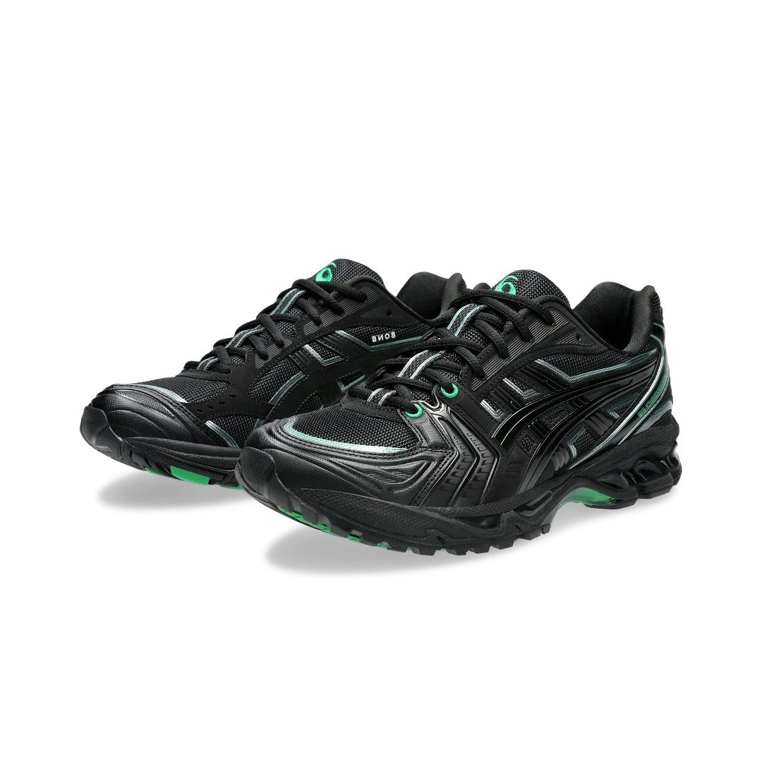 Overkicks - ASICS Gel-Kayano 14 8ON8 Black Green (1201B024-001) - vista trasera