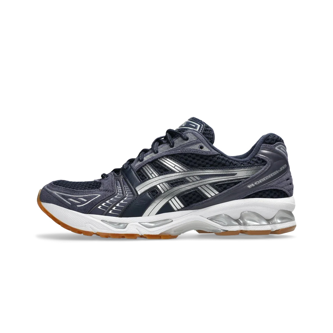 Overkicks - ASICS Gel-Kayano 14 A.P.C. Midnight Indigo Fog (1203A926-400) - vista lateral
