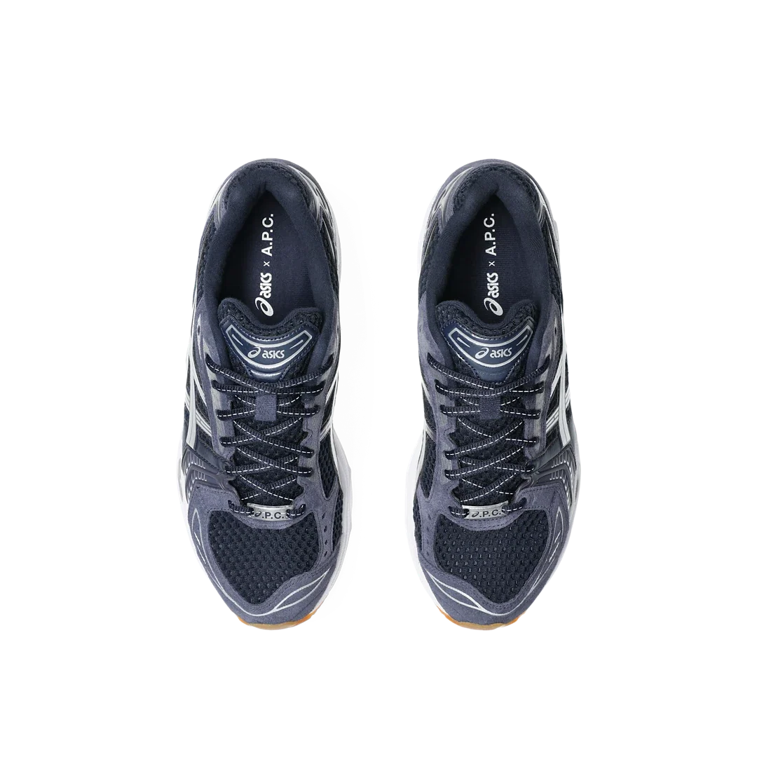 Overkicks - ASICS Gel-Kayano 14 A.P.C. Midnight Indigo Fog (1203A926-400) - detalle suela